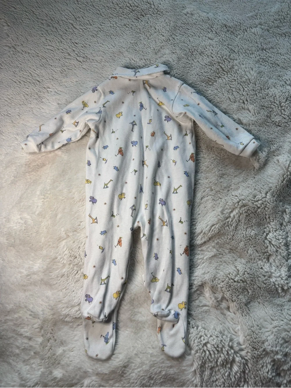 Vintage Carter’s x John Lennon “Realms of Gold” Baby Footie Sleeper